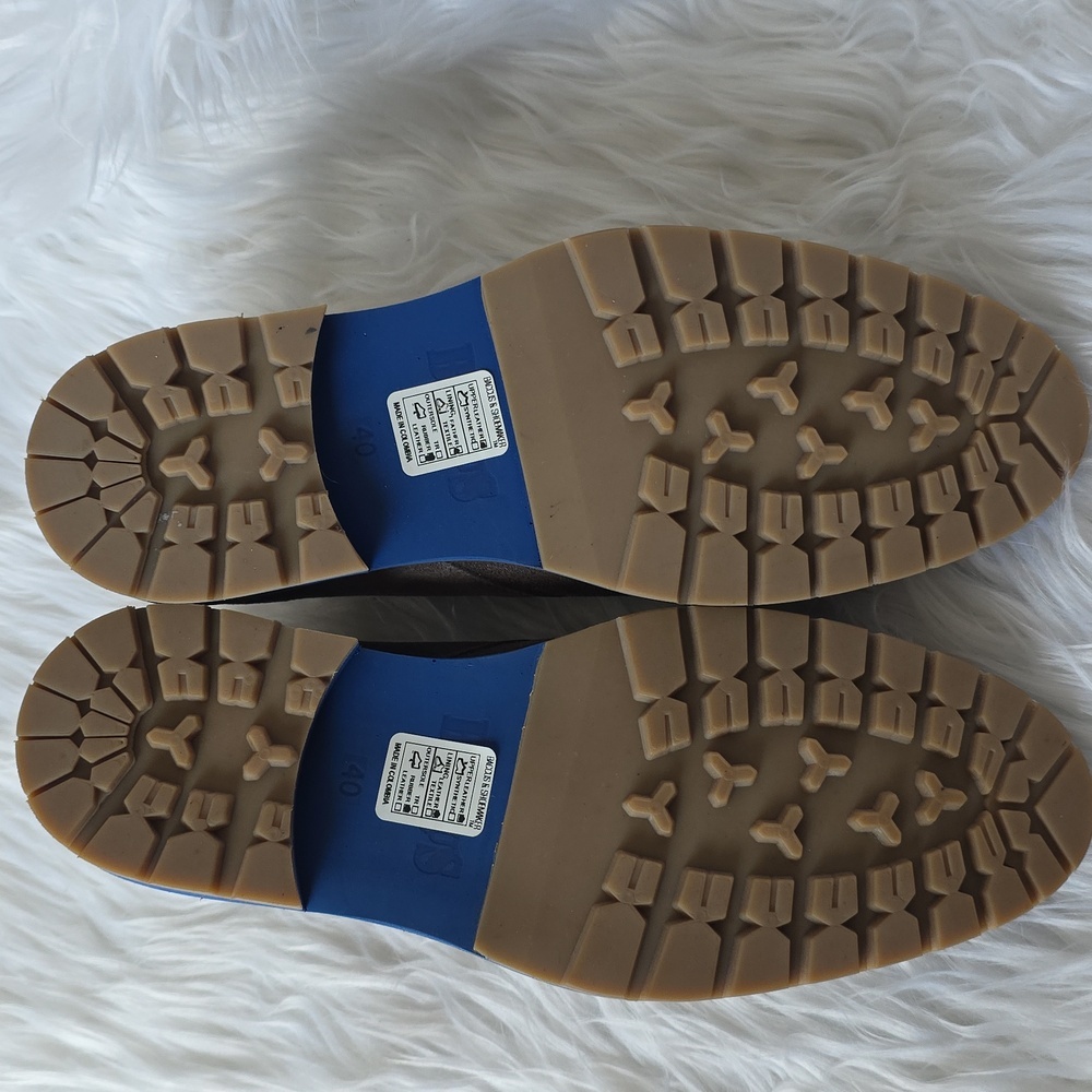 Men's Suede Chukka Boots - Grey and Blue - Picture 7 of 11